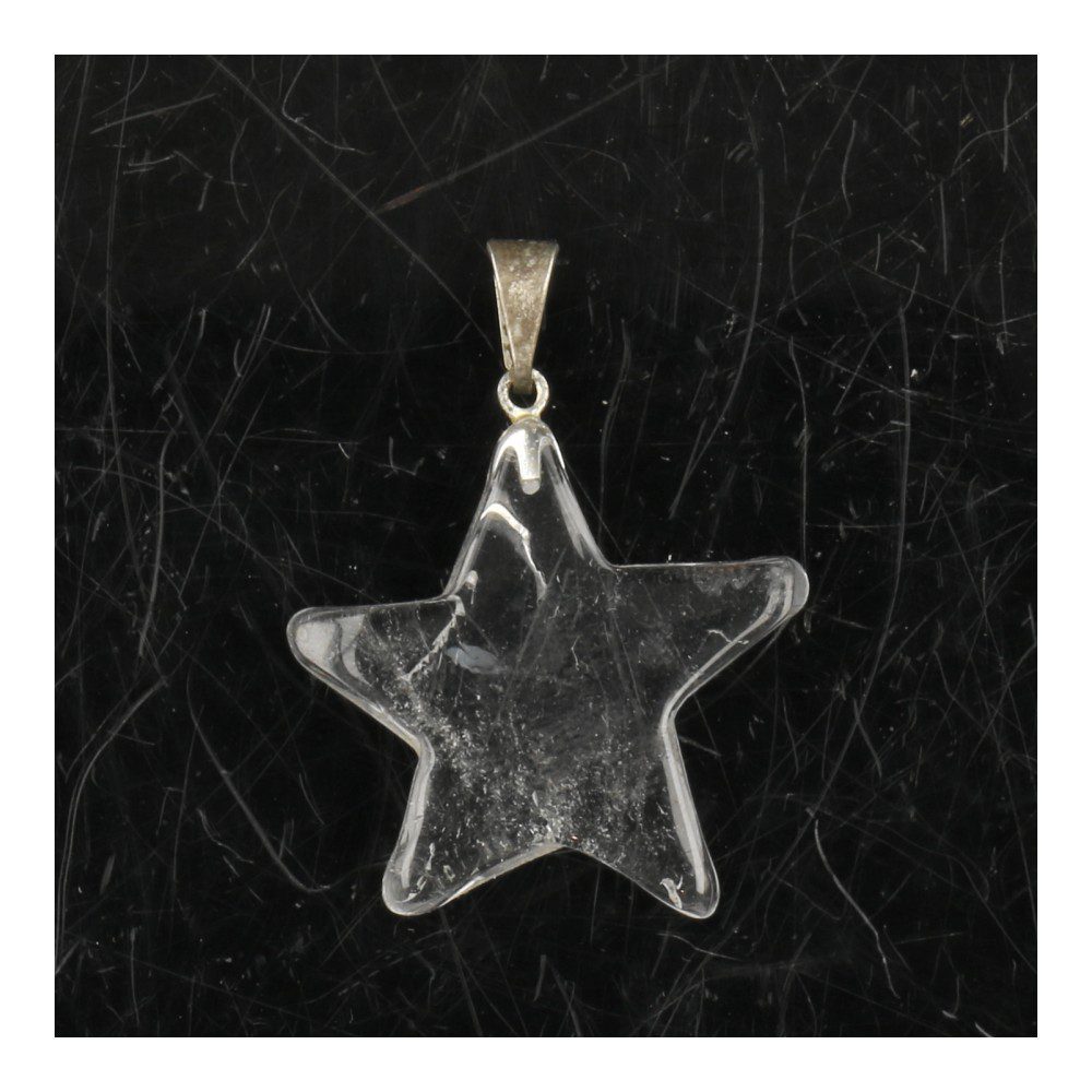 Zilveren ketting met hanger ster | -NL