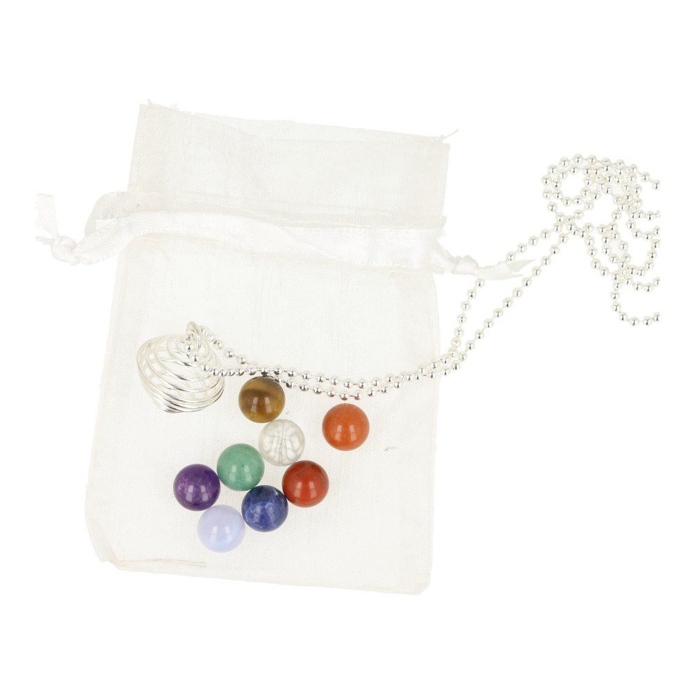 Chakra hanger edelstenen set