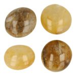 Gele golden healer knuffelsteen van 5-6cm