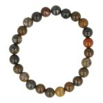 Pietersiet armband met kralen van 8mm en lengte van 16-17cm