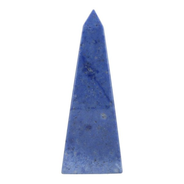 A-kwaliteit dumortieriet obelisk van 8cm hoog 'nr2'