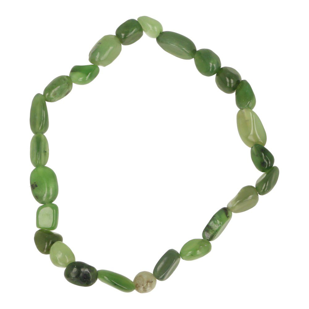 Jade nefriet armband split plat