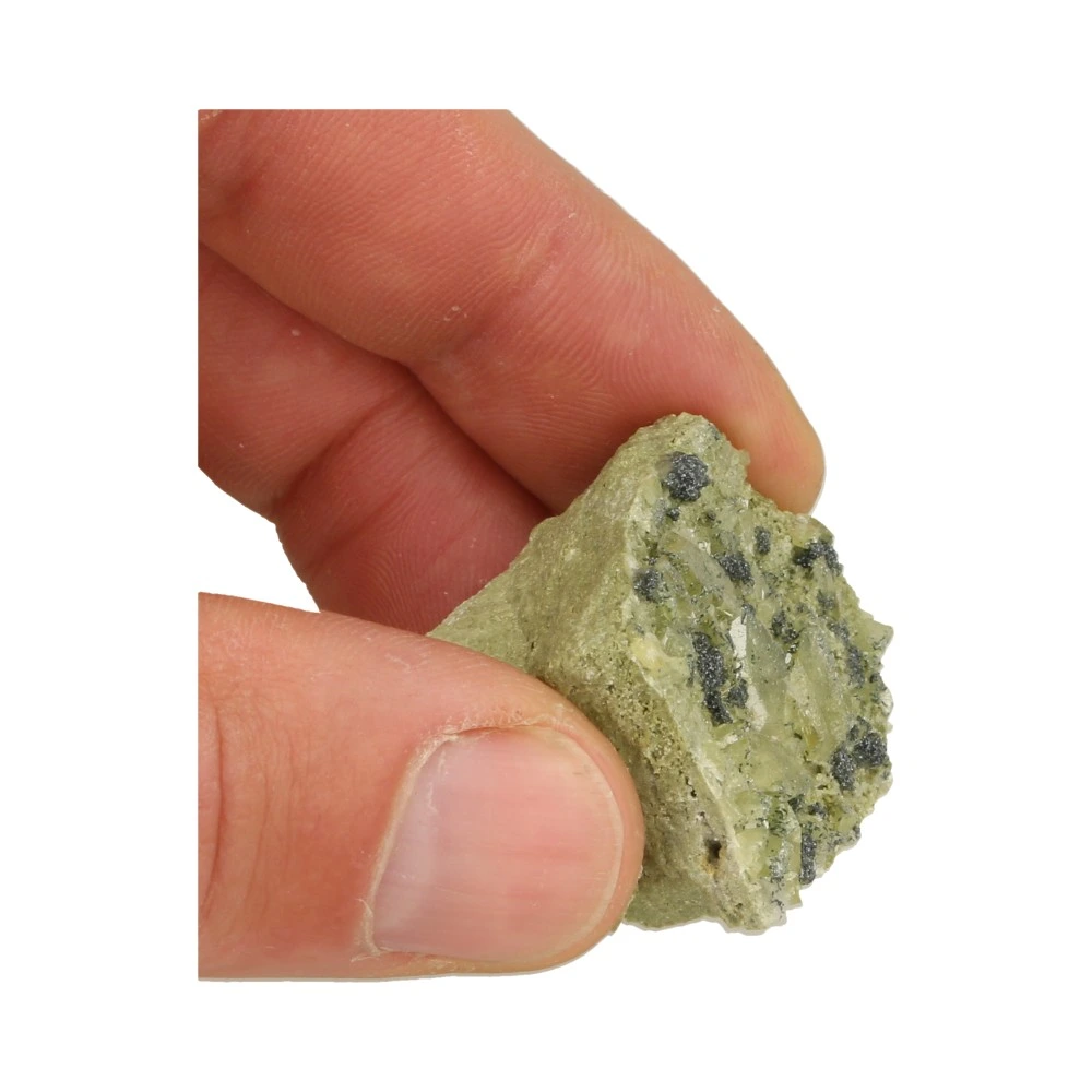 Sfeen kristal cluster nr5 van 3 x 3cm net mooie kristallen - zij aanzicht