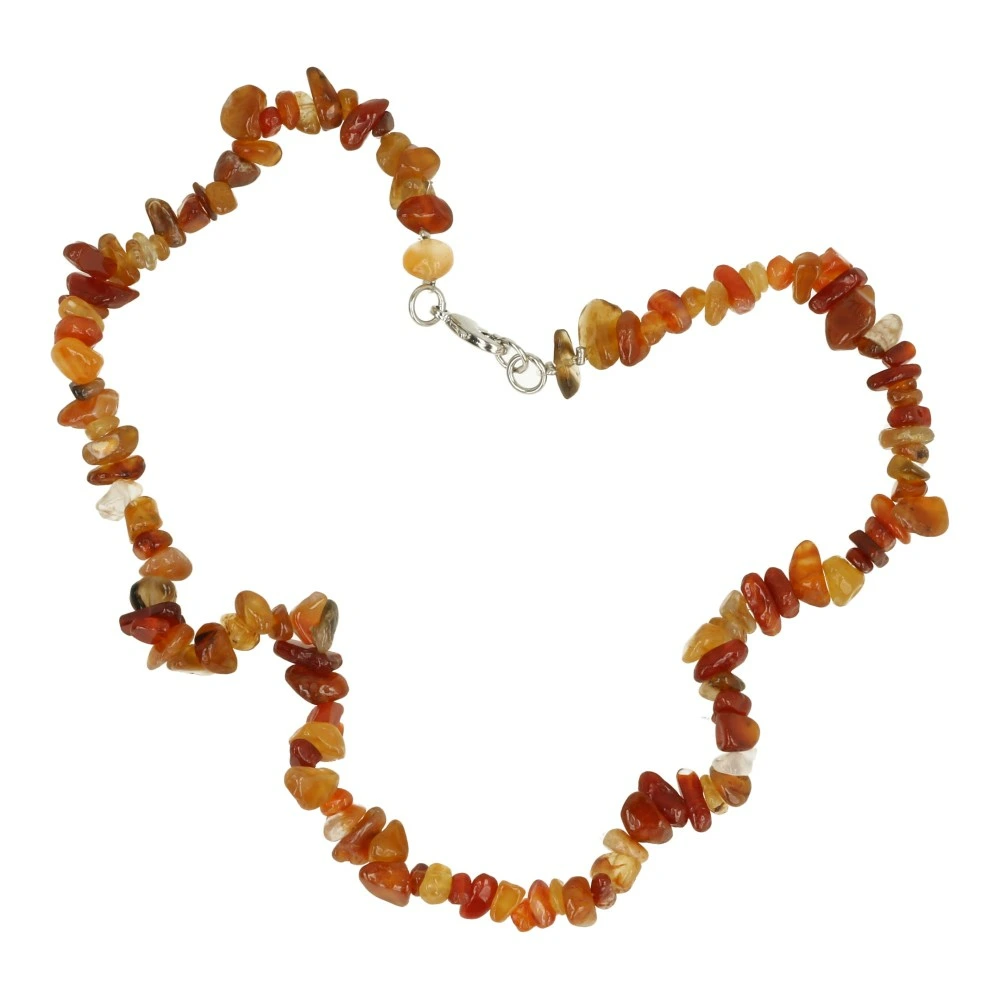 Carneool ketting split 45cm