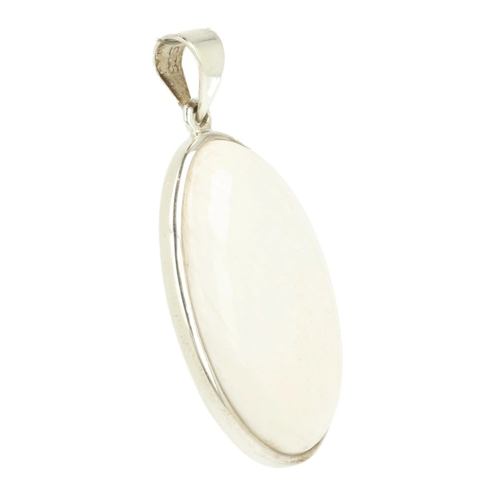 Scoleciet hanger in zilver 'nr3'