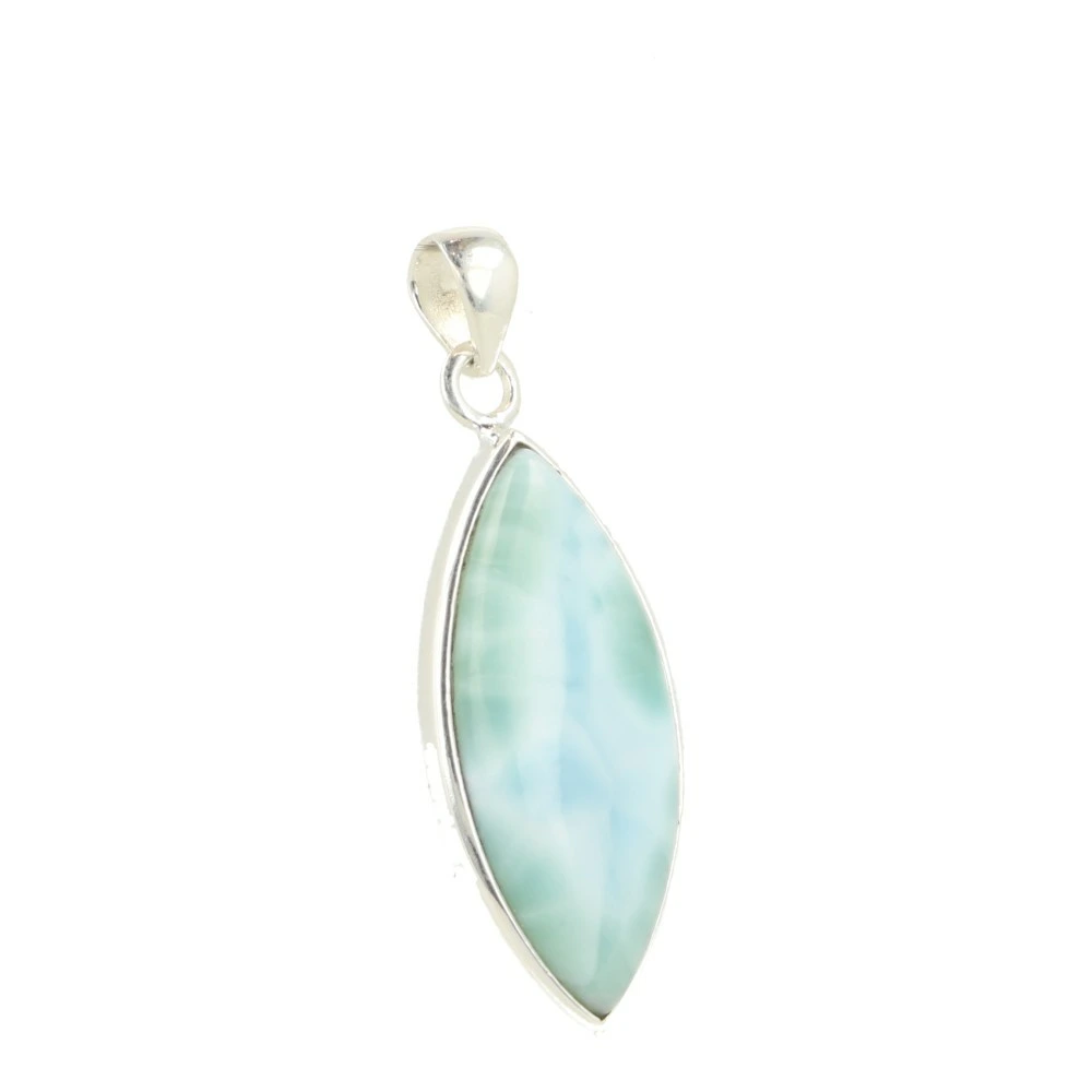 Larimar hanger in zilver nr2