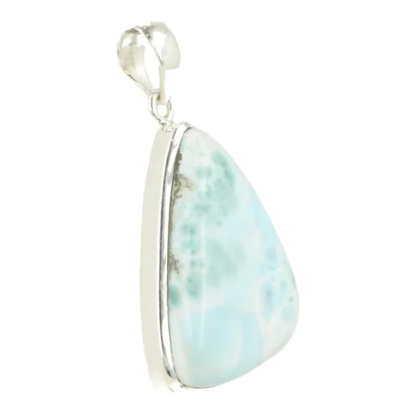 Fraaie larimar hanger in zilver 'nr5'