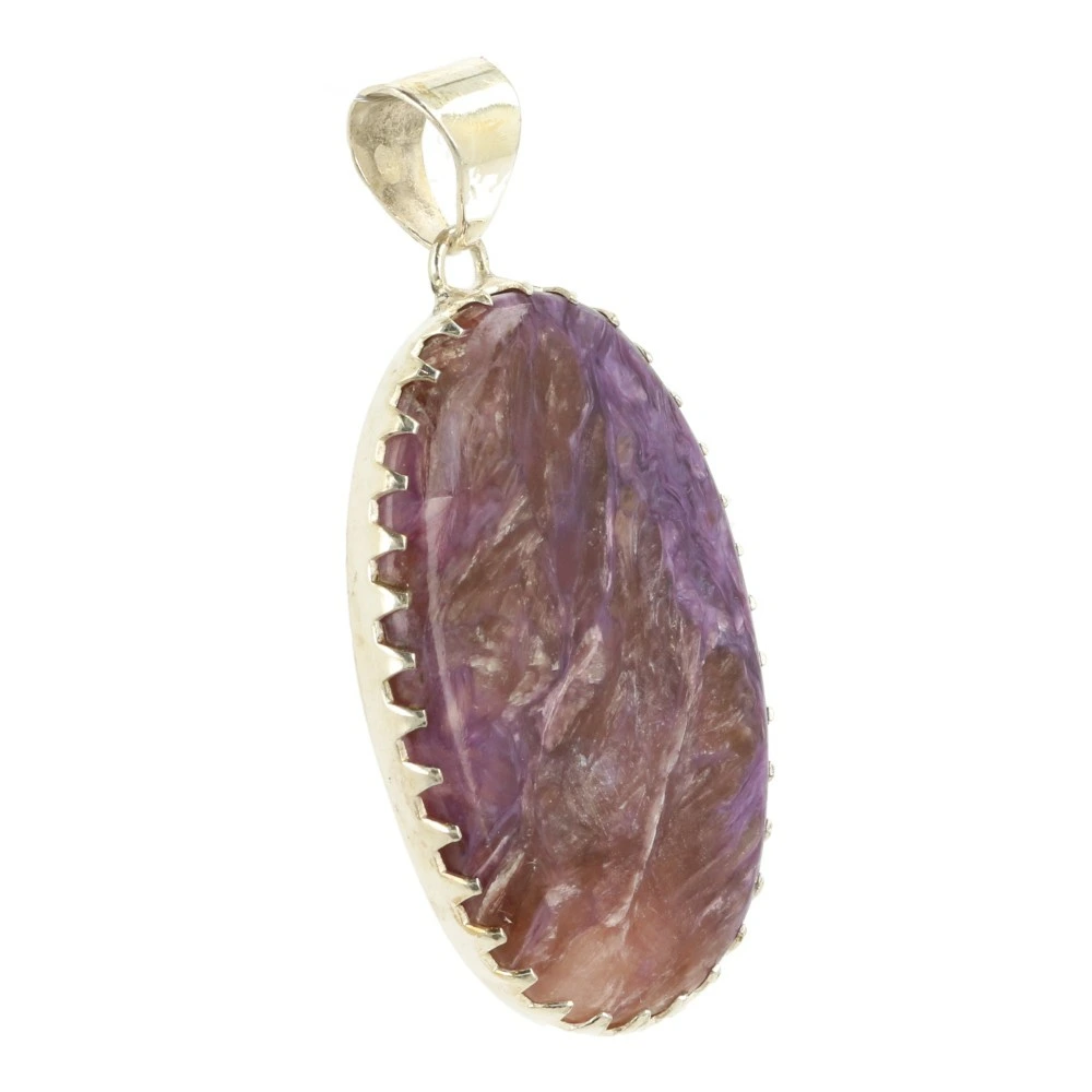 Charoiet hanger in zilver 'nr12'