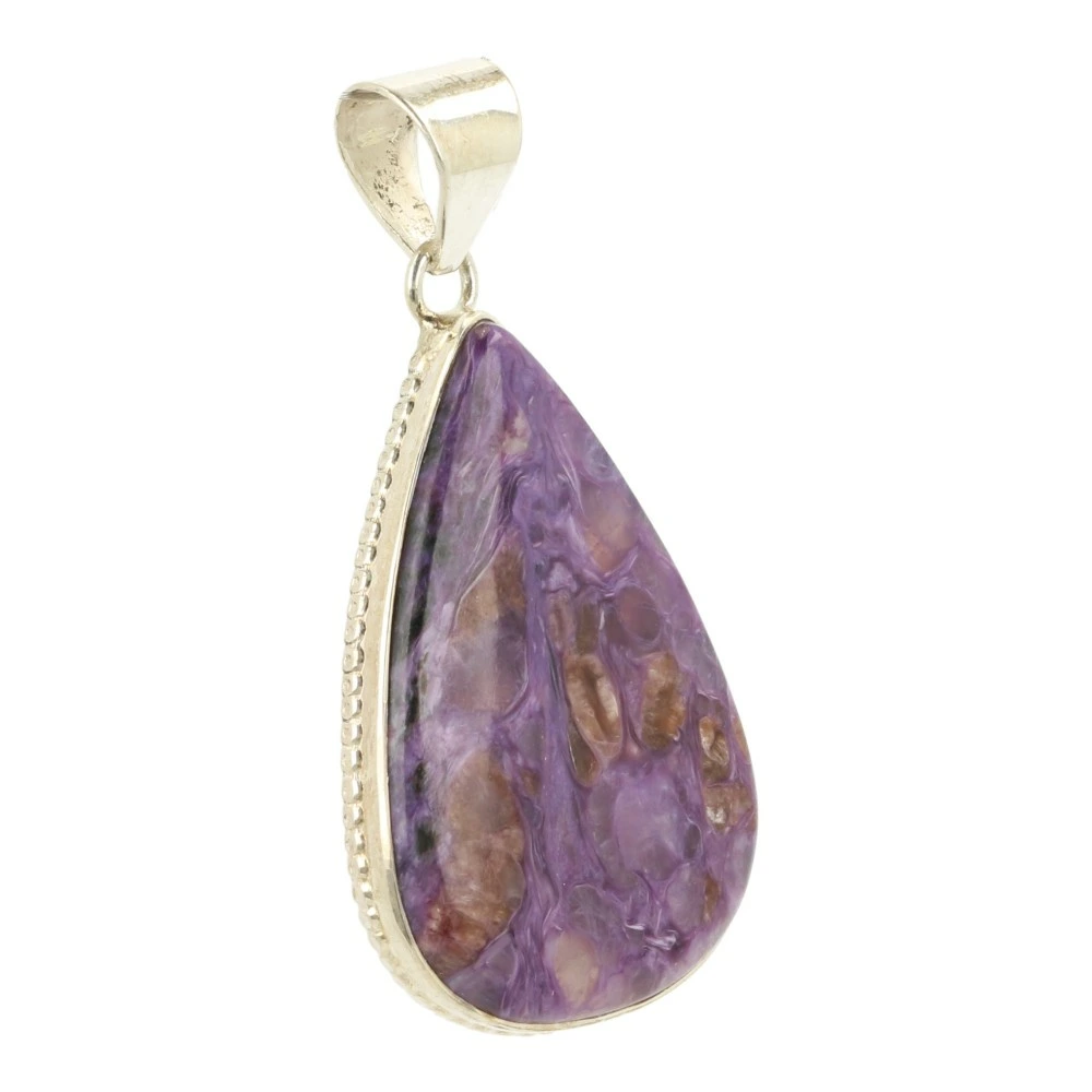 Charoiet hanger in zilver 'nr14'