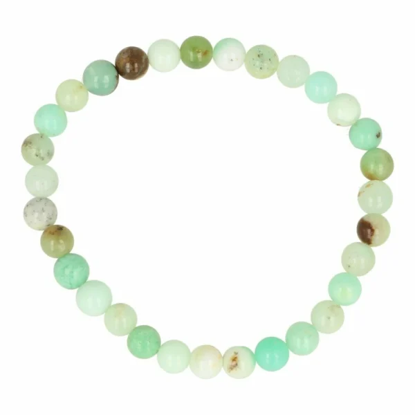 A-kwaliteit chrysopraas armband met kralen van 6mm uit Australie