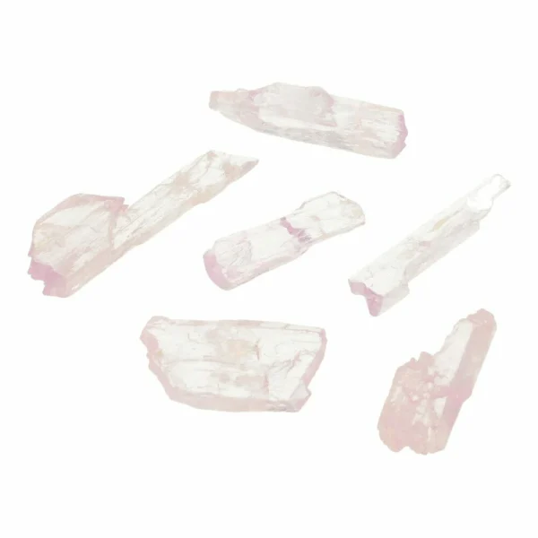Kunziet kristal ruw van 2,5-4cm uit Afghanistan