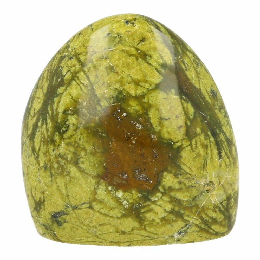 Groene opaal vrije vorm 61mm