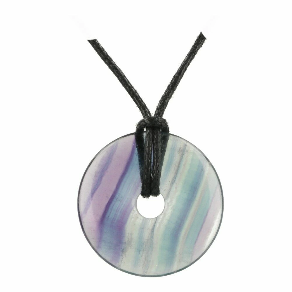 Fluoriet donut hanger 3,5cm