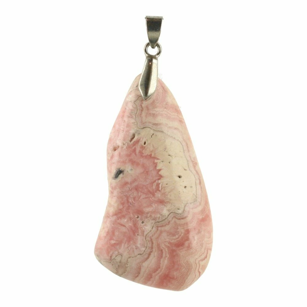 Rhodochrosiet hanger met oogje  nr2