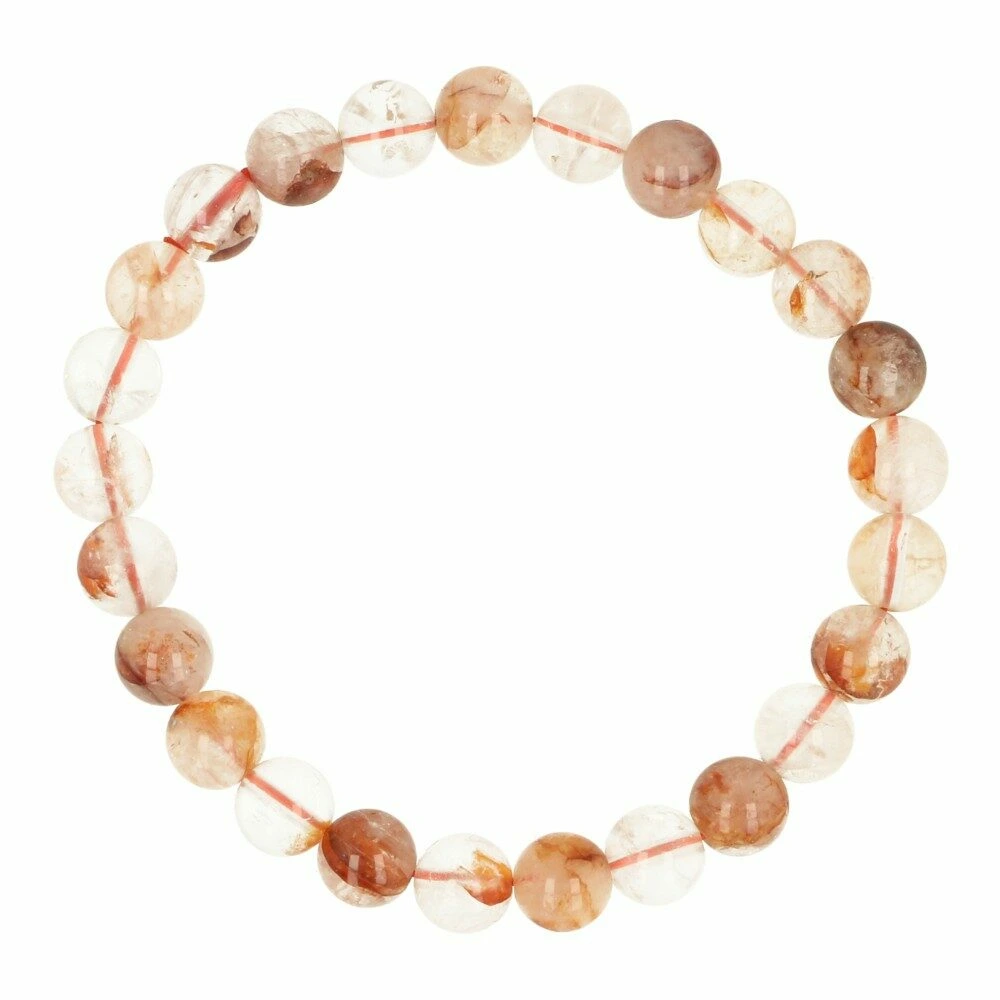 Golden healer armband 8mm rood