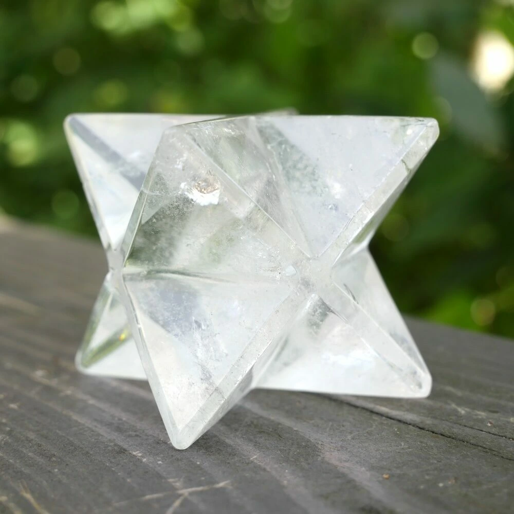 bergkristal Merkaba  45mm