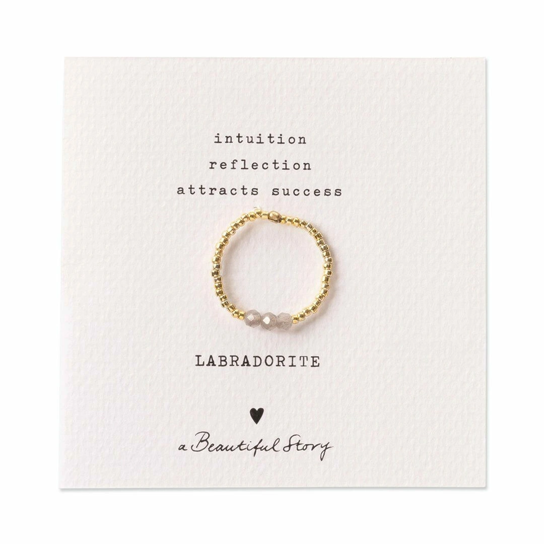 Labradoriet ring Clarity A Beautiful Story