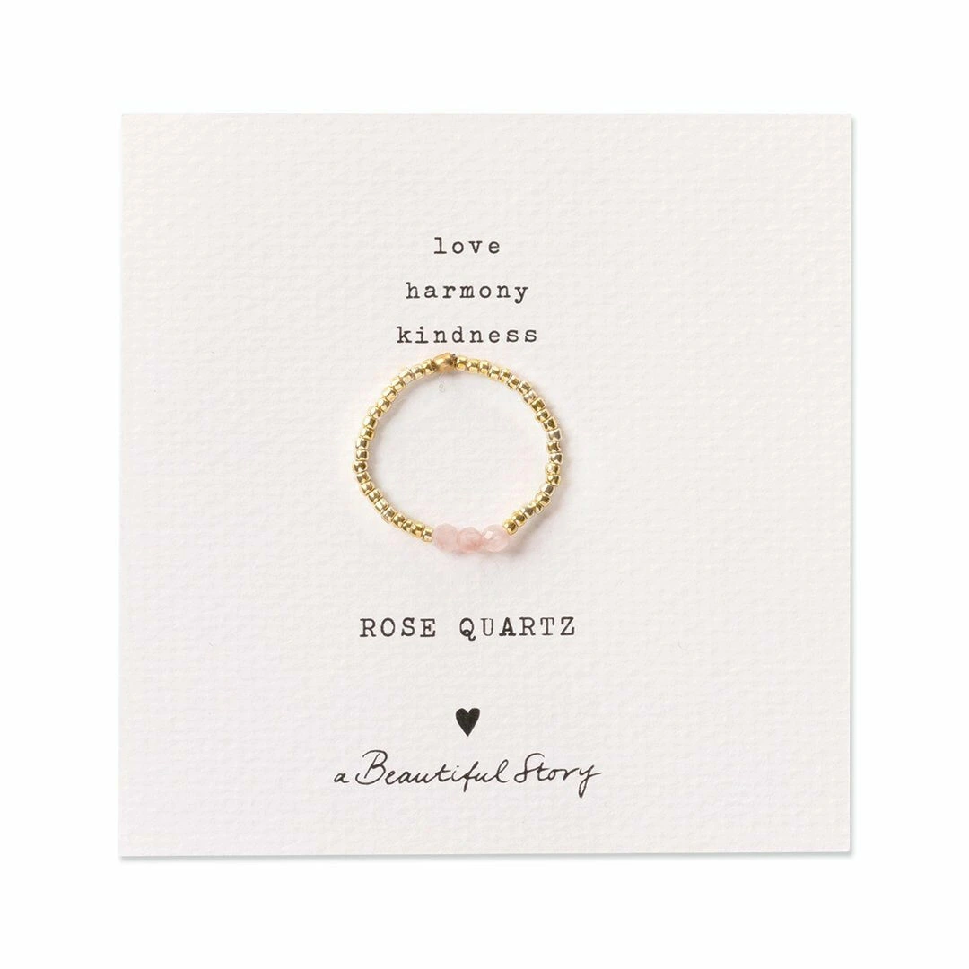 Rozenkwarts ring Clarity A Beautiful Story