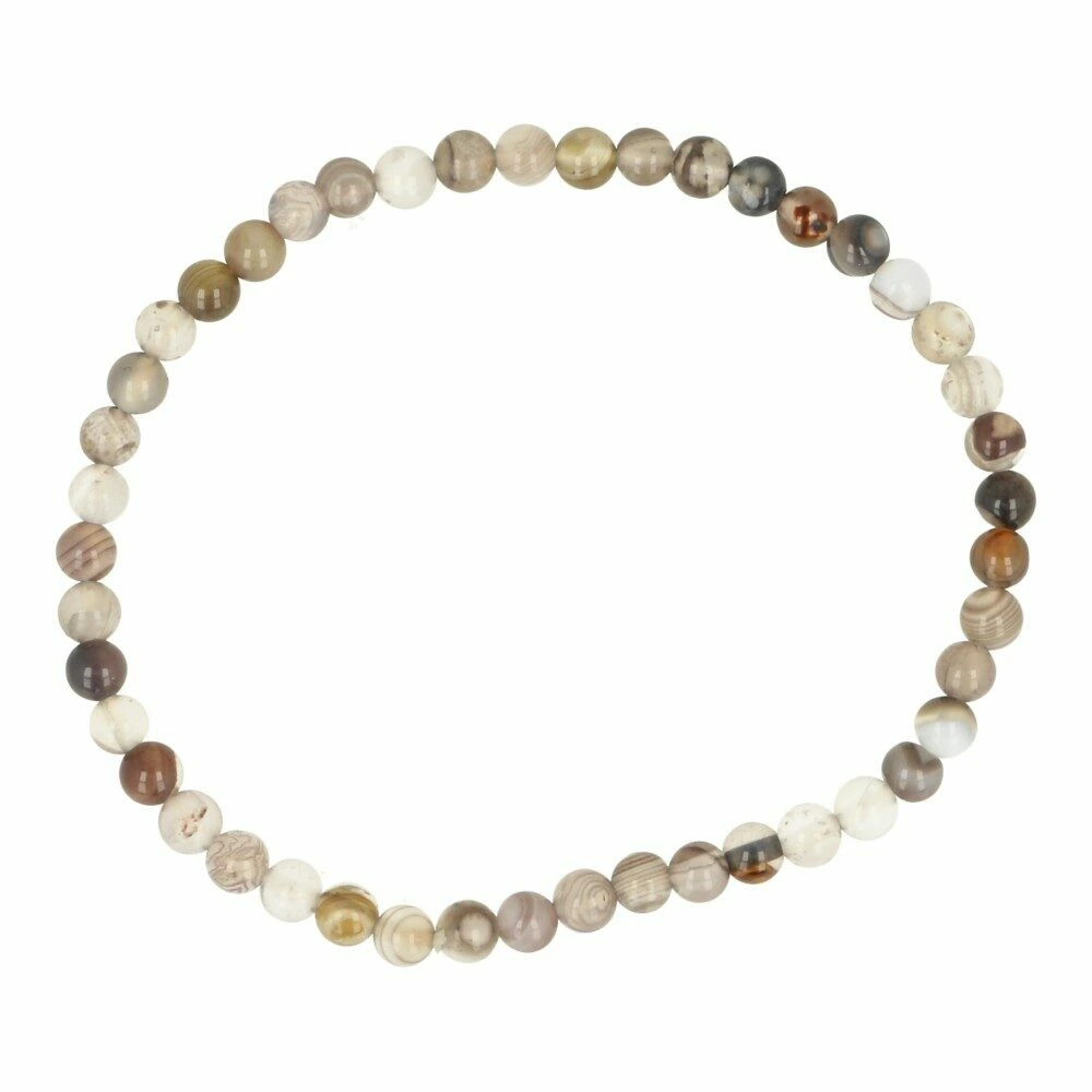 Botswana agaat armband 4mm