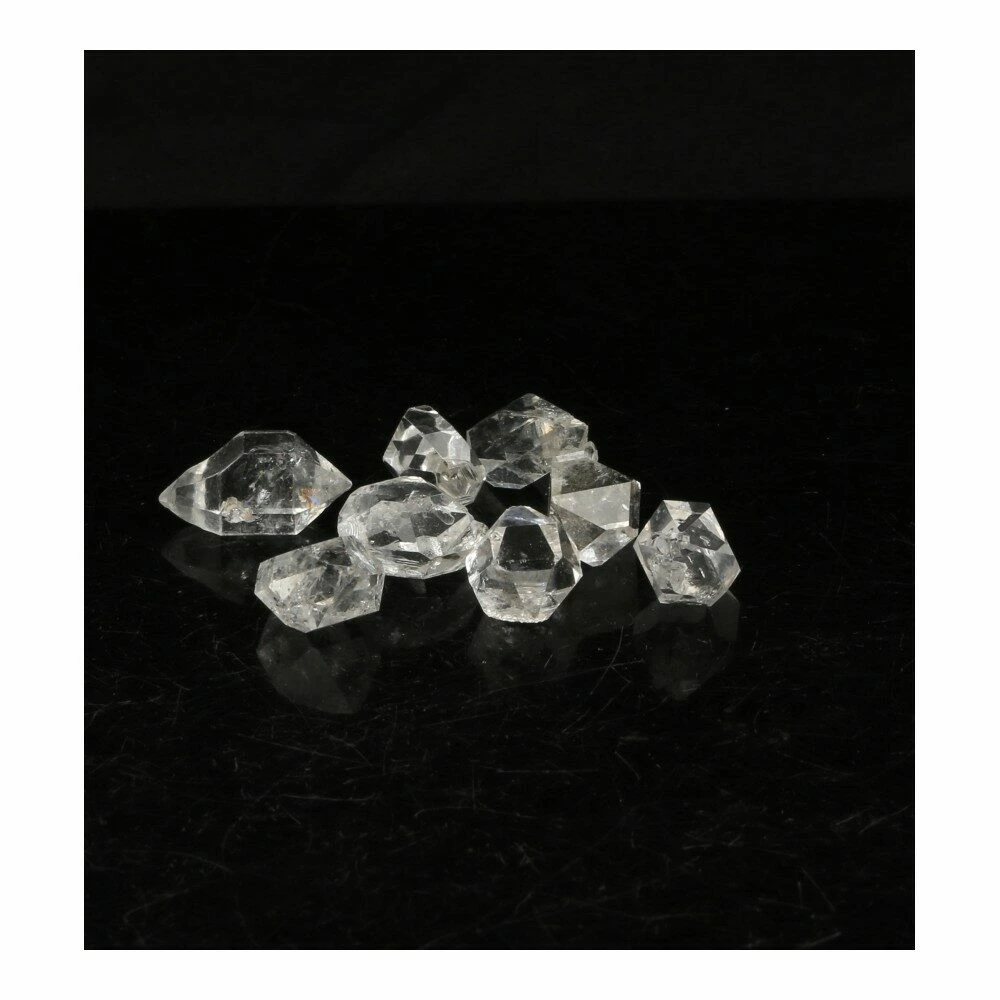 Pakistaanse 'Herkimer diamant' 14-16mm