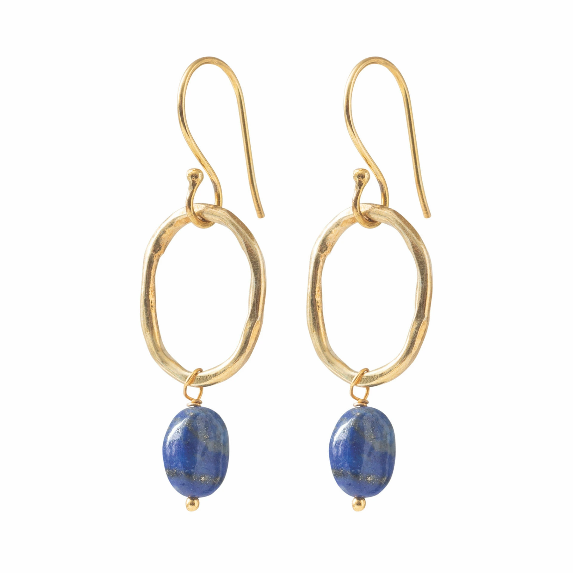 Lapis lazuli oorbel Graceful A  Beautiful Story