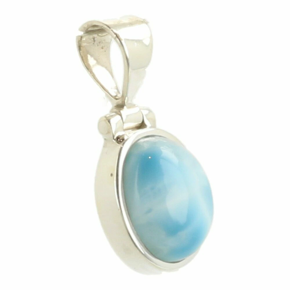 Larimar hanger in zilver nr 1