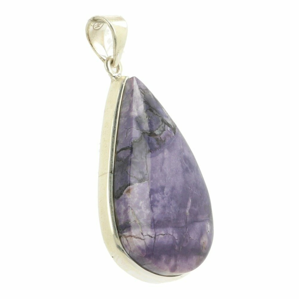Tiffany Stone hanger in zilver 'nr1'