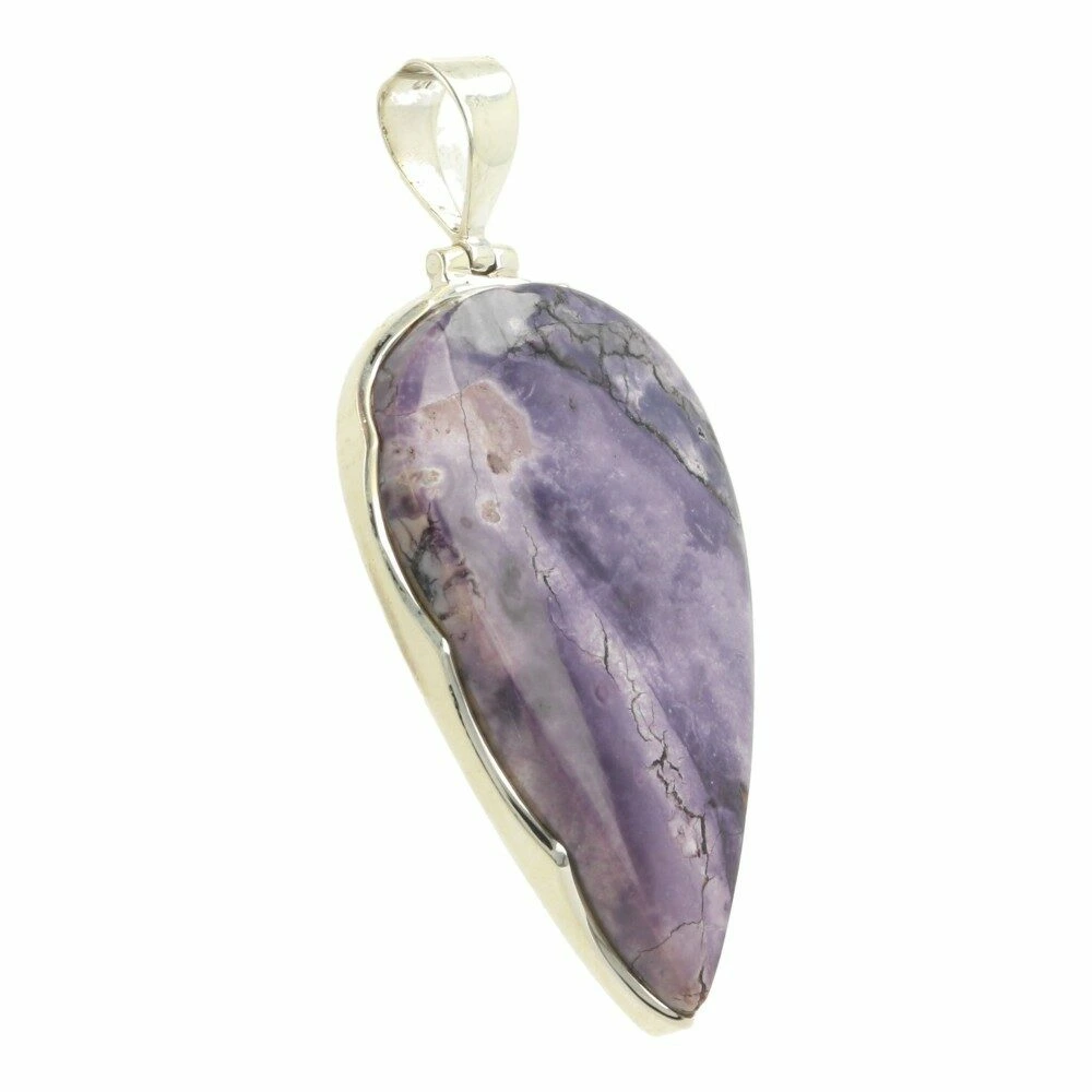 Tiffany Stone hanger in zilver 'nr2'