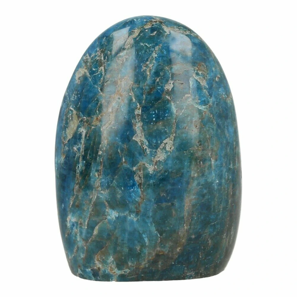 Blauwe apatiet vrije vorm 107mm