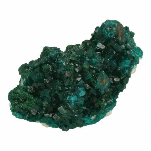 Prachtig groene dioptaas ruw cluster nr1 uit Congo
