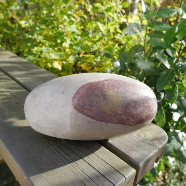 Fraaie shiva lingam van 20,5cm lang uit India