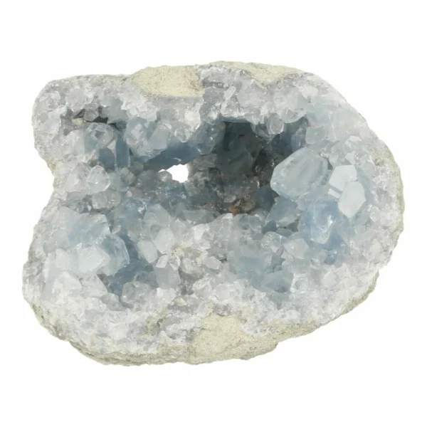 Fraaie celestien geode met heldere energie 'nr4'