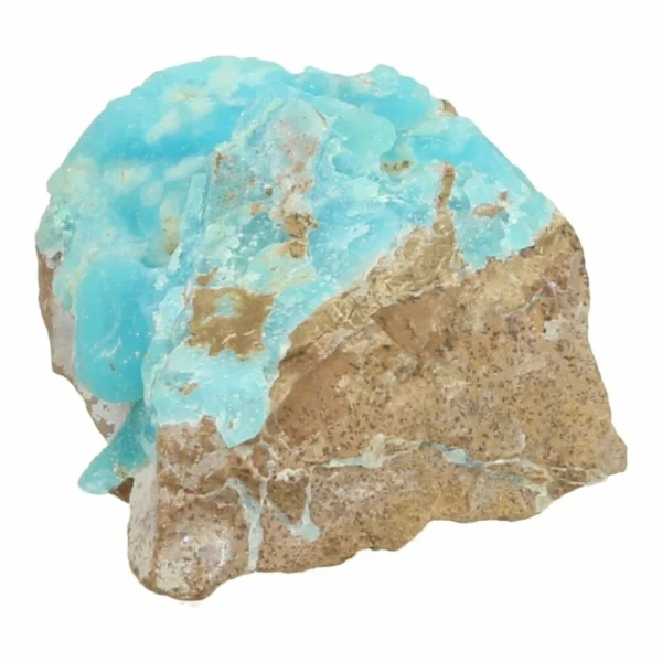 Mooi stukje blauwe hemimorfiet uit Congo nr7