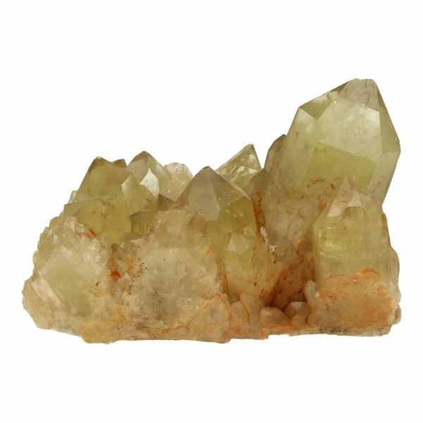 Topkwaliteit natuurlijke citrien cluster 'nr2' uit Congo