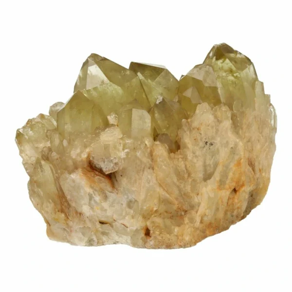 Mooi robuust cluster natuurlijke citrien 'nr5' uit Congo