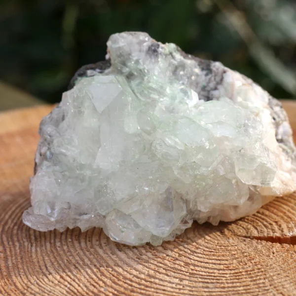 Leuk stukje groene apofyliet nr3 uit India