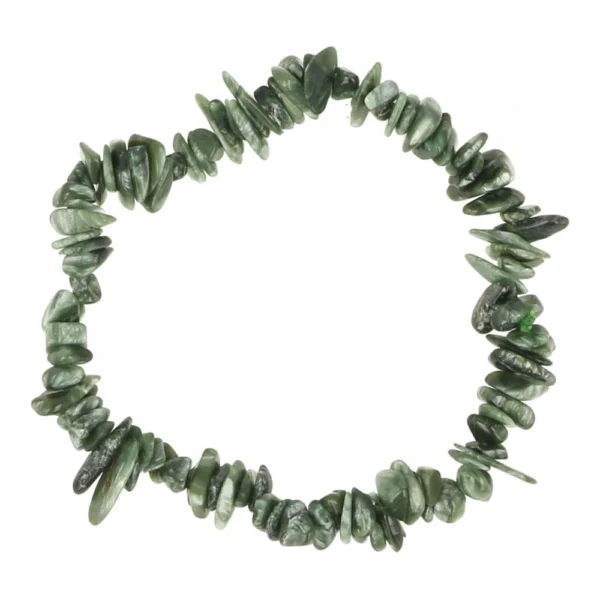 Mooie serafiniet armband split op rekbaar koord