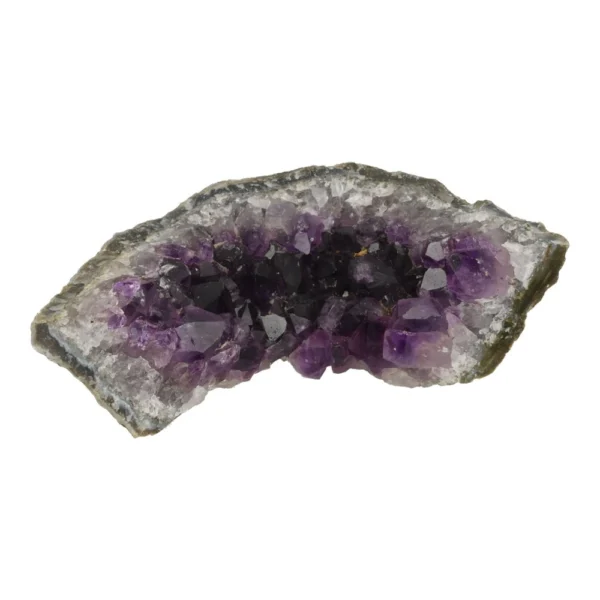 Fraai gevormde donkerpaarse amethist ruw nr9 van 13cm lang