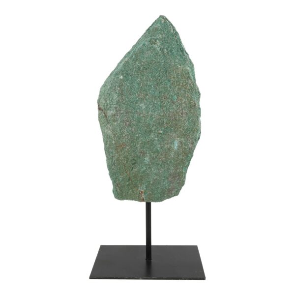 Mooie grote groene fuchsiet op standaard (nr.3) en 28cm hoog