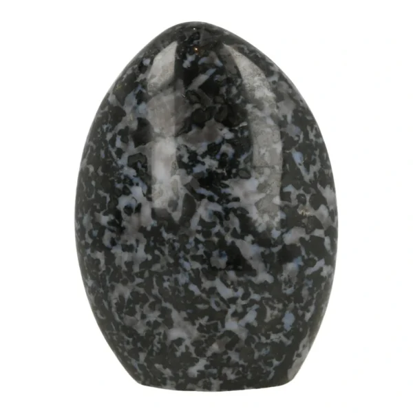 Mooie gabbro vrije vorm met glimmers en 109mm hoog