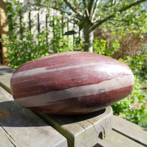 Mooie shiva lingam van 19,5cm lang uit India