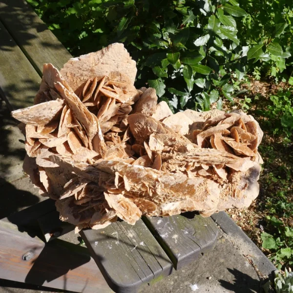 Bijzonder grote woestijnroos (nr.2) van 18,7kg uit Tunesië, uniek statement piece!