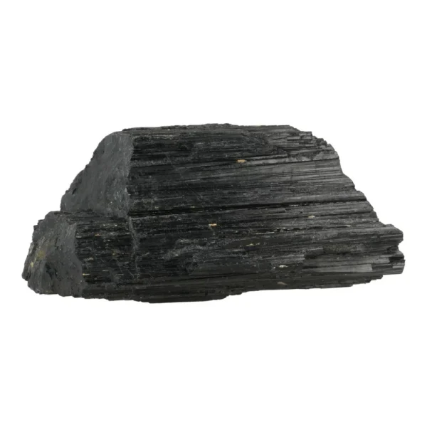 Mooie grote zwarte toermalijn ruw (nr.2) uit China