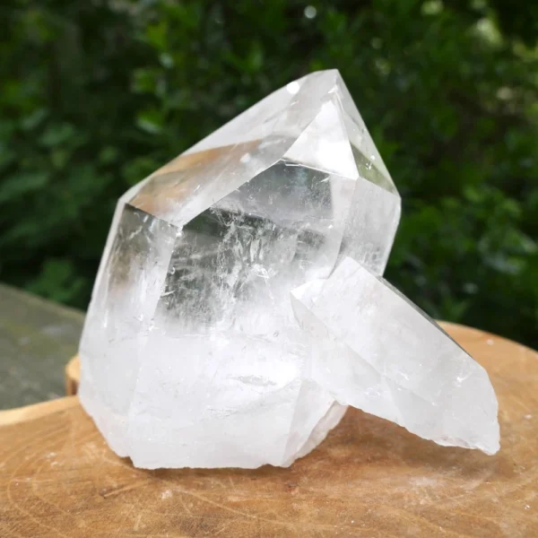 Mooi robuust bergkristal cluster BK9 met grote en heldere kristallen uit Brazilië