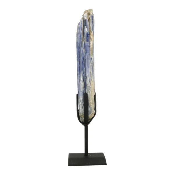 Fraaie hoge blauwe kyaniet op standaard nr1 van 30cm hoog