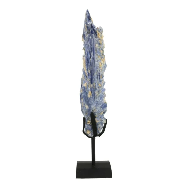 Fraai stuk blauwe kyaniet op standaard (nr.2) van 36cm hoog uit Brazilië