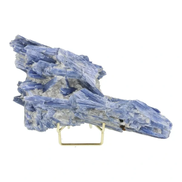 Fraaie blauwe kyaniet ruw van 22cm lang uit Brazilië