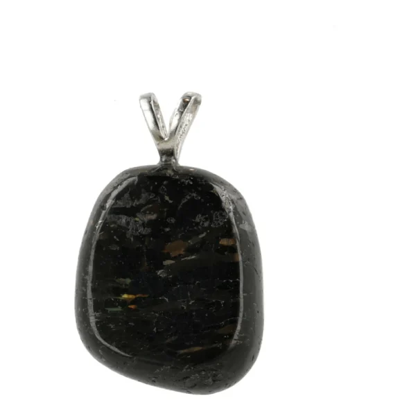 Nummiet hanger met oogje van zilver (nr.3)