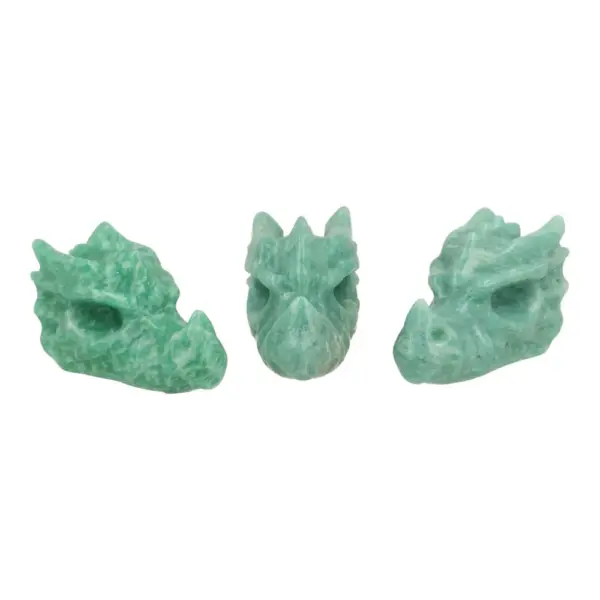 Leuke amazoniet draak van 7cm lang