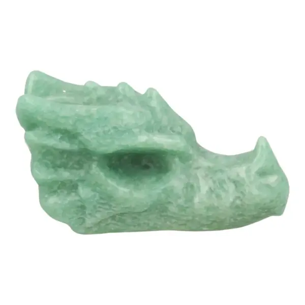 Fraaie amazoniet draak van 9cm lang (nr.2)